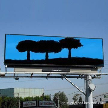 Outdoor LED Display with 31.25mm Pixels Pitch, IP65 Protection Level and 5,000cd/m² Brightness